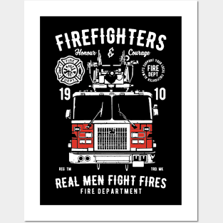 Firefighter Saying Posters and Art